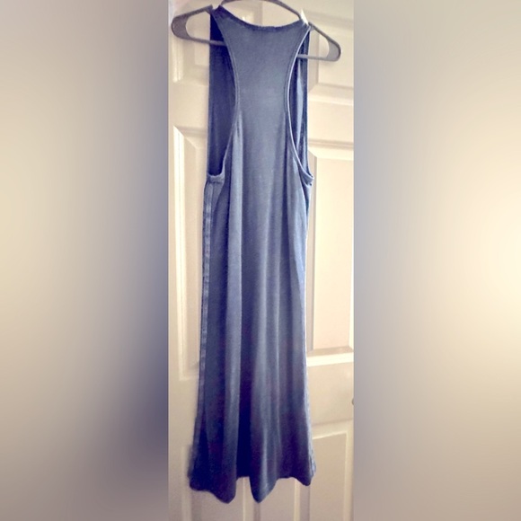 Splendid NWT Sz XL Blue Maxi Tank Dress - Picture 6 of 8